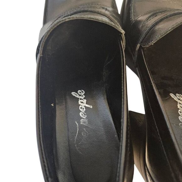 Free People Zoe platform loafers, black, Y2K style. 39 - Picture 5 of 6